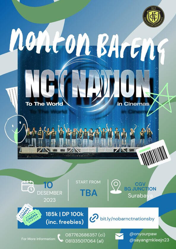 NONTON BARENG NCT NATION di SURABAYA